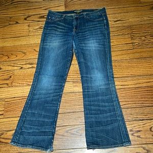 Lucky Jeans in need of repair.